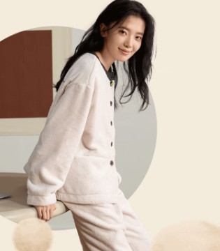 皇家丽美「冬日暖绒物语」以奢感睡衣居家服