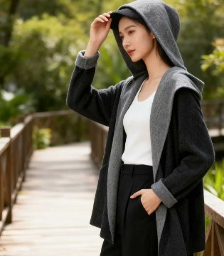JEIYINI婕依妮：羊毛大衣外套，冬日优雅与温暖