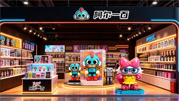 阿尔一百r100引领品牌矩阵上海国际玩具展