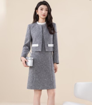 诗梦女装, SHIMENG,通勤,西装,小香风套装,招商,