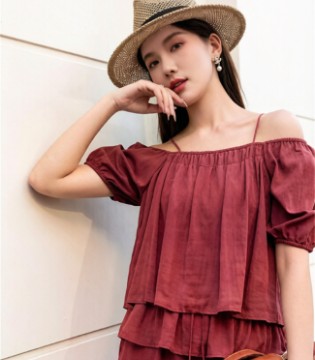 青稚女装,26夏新品,吊带短袖,印花长袖,时尚新潮流,招商,加盟