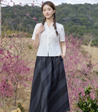 曼茜纱,2026,夏季新款,通勤,麻棉服装,招商,加盟