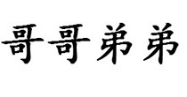 哥哥弟弟
