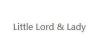 Little Lord&Lady