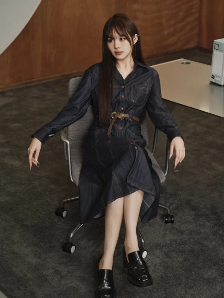 拉谷谷(La go go)女装品牌松弛感通勤风长袖套装2025新品
